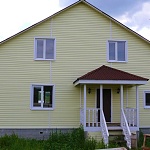 Продается дом 215 метров квадратных, на участке 5 соток,  в 18 километрах от МКАД. ID: 1508