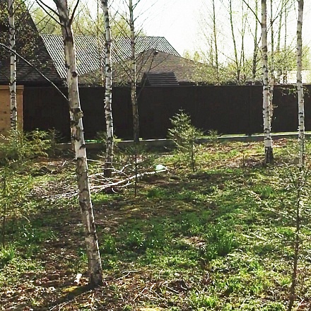 Продается лесной 10-ти соточный участок с баней. Дмитровское ш. д.Андрейково 40 км от МКАД