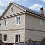 Продается дом из бруса 150 кв. м. для постоянного проживания в г. Яхрома. 45 км. от МКАД ID: 1754