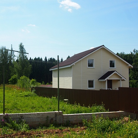 Продается дом 110 м. на уч. 5 соток, д. Игнатово, Дмитровское ш. 40 км. от МКАД