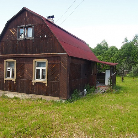 Продается участок 12.5 соток с домом из бруса в д. Ивлево, Рогачевское шоссе, Дмитровский район, 40 км. от МКАД