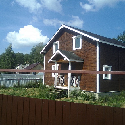 Продается новый дом 150 м. на уч. 6 соток. д. Кузяево, Дмитровское ш. 42 км. от МКАД