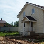 Продается дом под ключ 110 м. на уч. 4 сотки,  д. Деденево, Дмитровское шоссе, 35 км. от МКАД ID: 3623